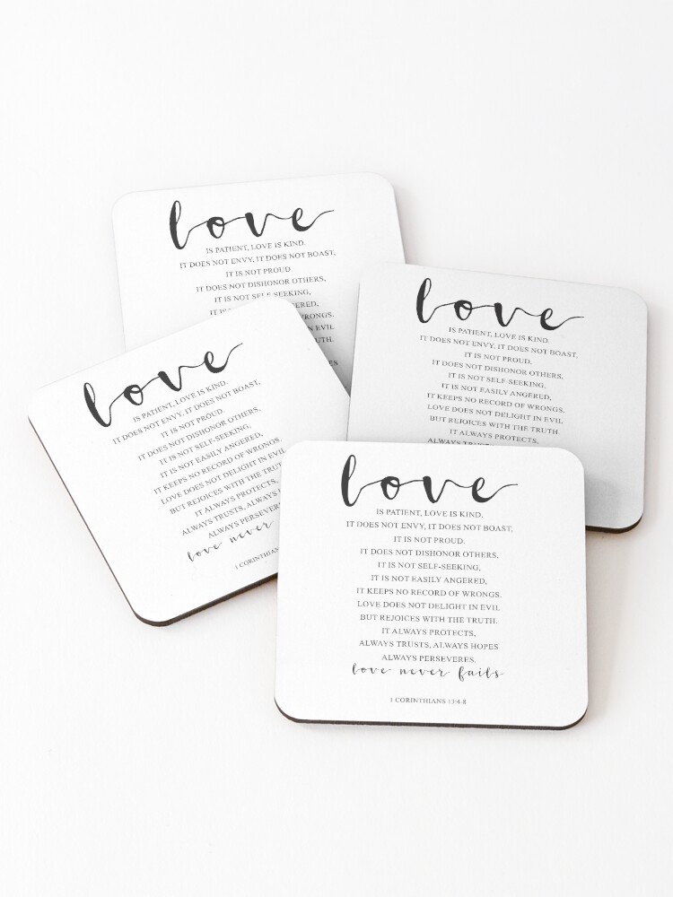Love Always Protects {Coasters} Love Always Protects {Coasters}