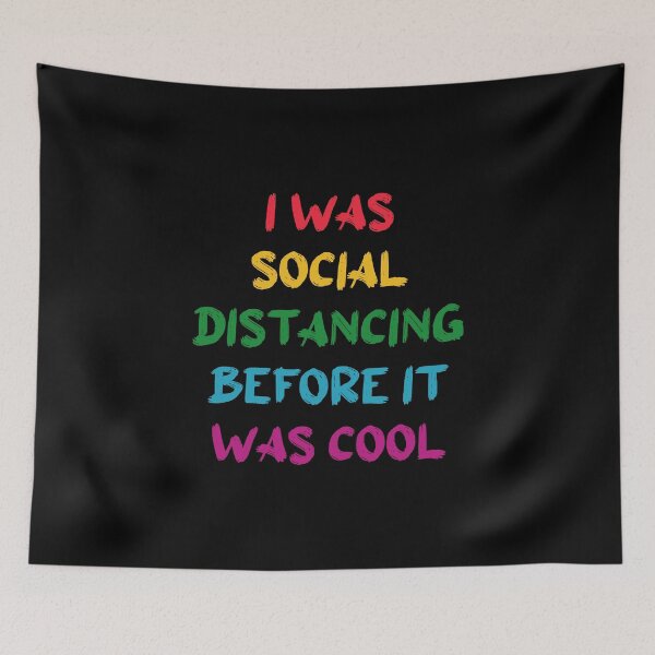 Item preview, T-shirt classic I was social distancing before it was cool gift shirt designed and sold by SweetT-shirt.