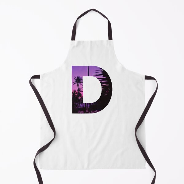 Item preview, D letter, Purple sunset designed and sold by stickmeok.
