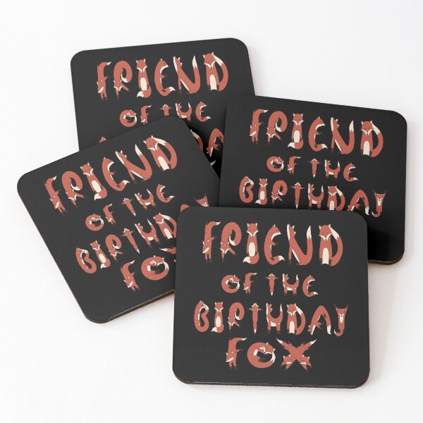 Item preview, Friend Of The Birthday Fox Boys And Girls B-day Party product designed and sold by Grabitees.