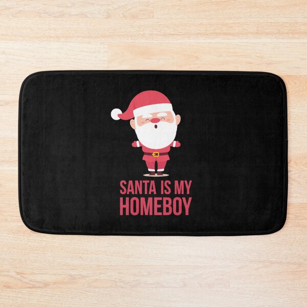 Item preview, Santa is my homeboy designed and sold by GoldenDov.
