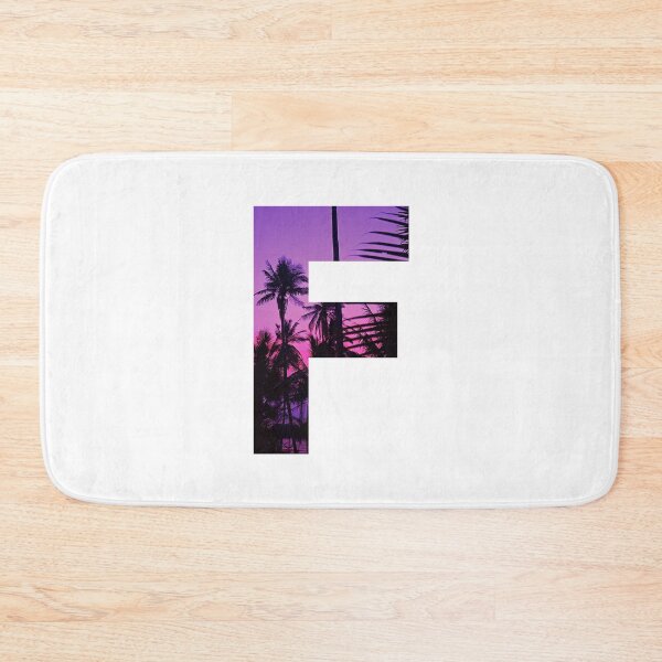 Item preview, F letter, Purple initial designed and sold by stickmeok.