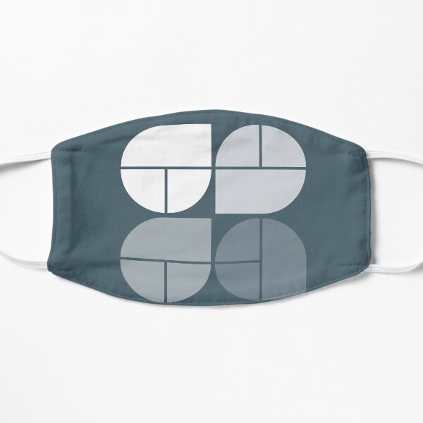Fade To Grey - Visage 1980, New Wave song Minimalistic Swiss Graphic Design Flat Mask