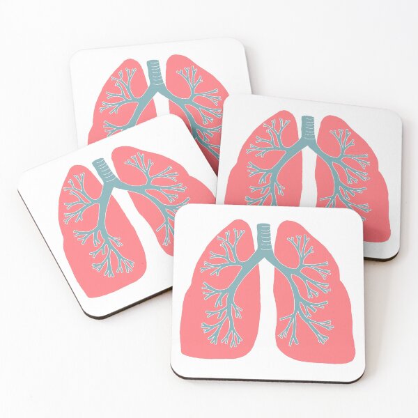 Item preview, Coral and blue lungs illustration  designed and sold by adesignworld.