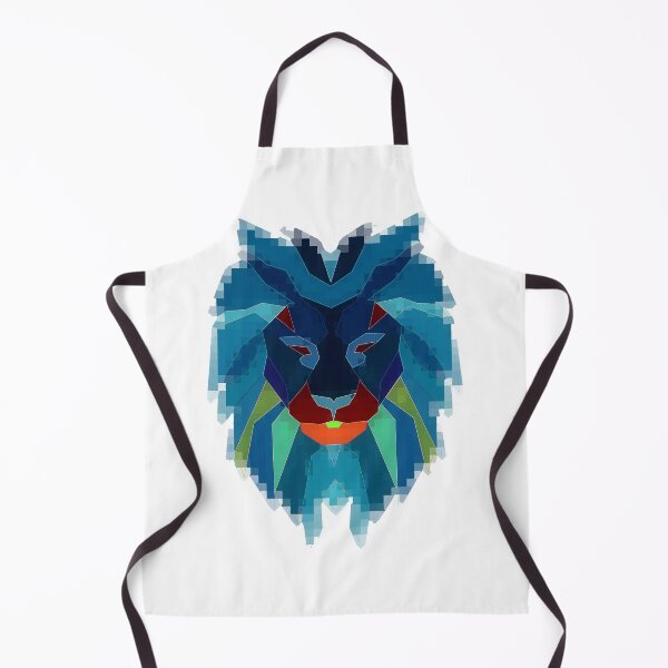 Item preview, lion polygonal dark designed and sold by frankuffmann.