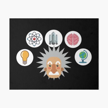 Albert Einstein Inventions Art Board Prints Redbubble