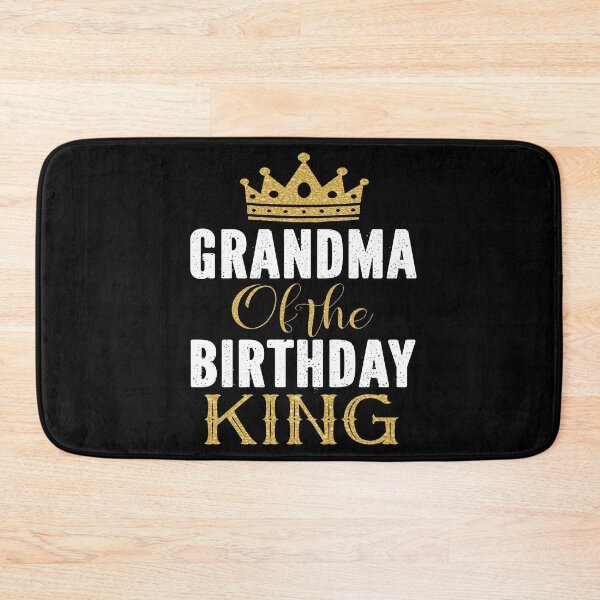 Item preview, Grandma Of The Birthday King Boys Bday Party Gift For Him design designed and sold by Grabitees.