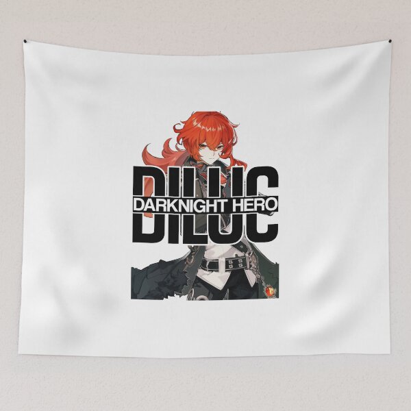 Item preview, DILUC DARKNIGHT HERO Genshin Impact designed and sold by chris28zero.