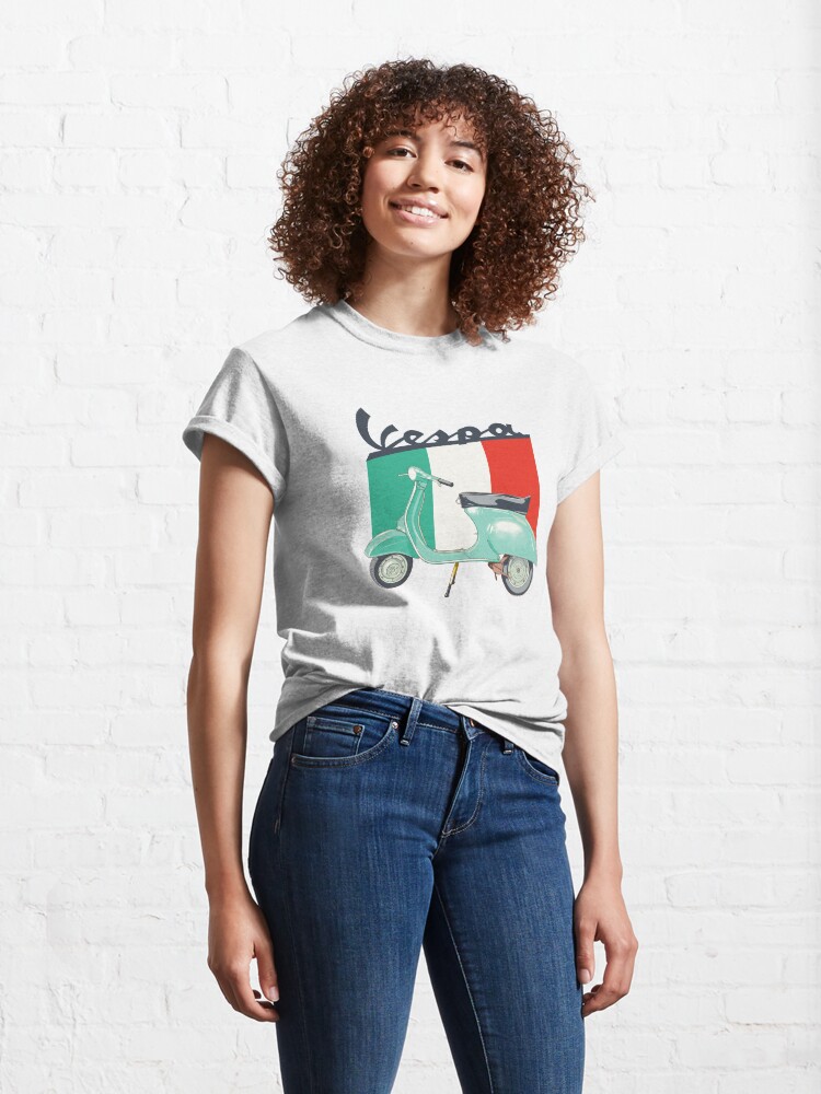 Alternate view of Vespa logo Classic T-Shirt