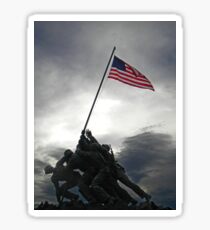 Marine Corps War Memorial Sticker