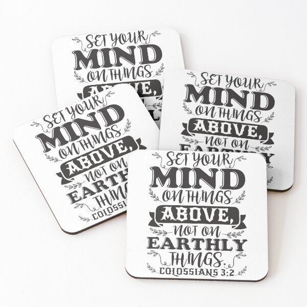 Item preview, Colossians 3:2 designed and sold by plushism.