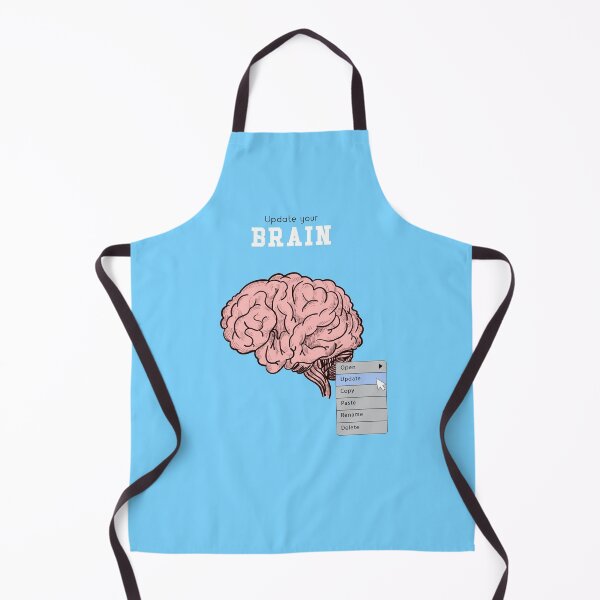 Item preview, Update your Brain Funny illustration Gift designed and sold by KO-Design.