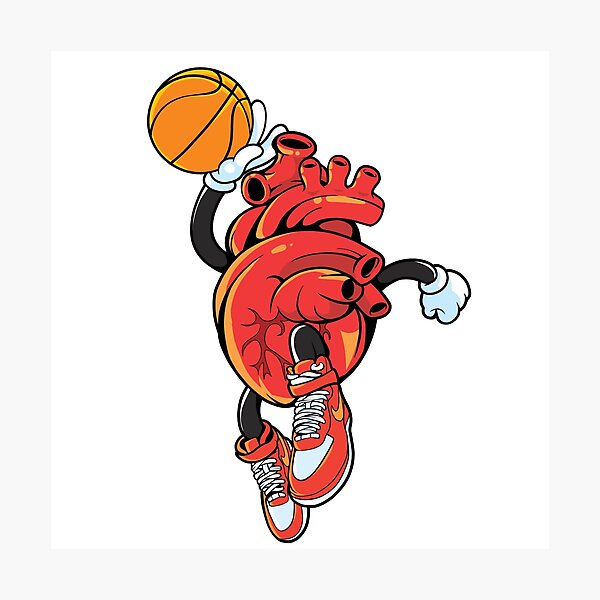 Item preview, Basketball Heart designed and sold by Soulredeemer.