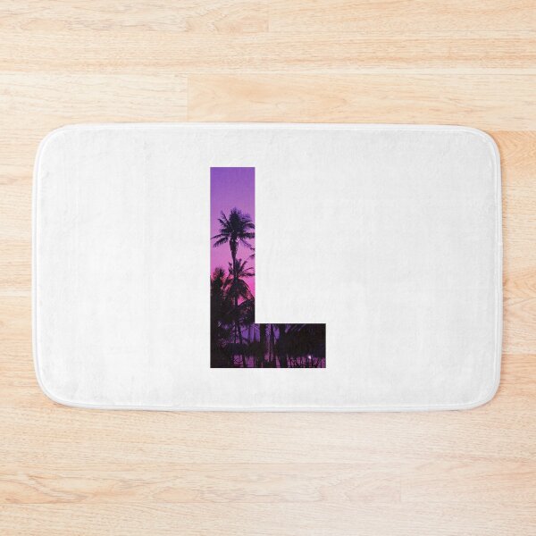 Item preview, L letter, Purple sunset designed and sold by stickmeok.