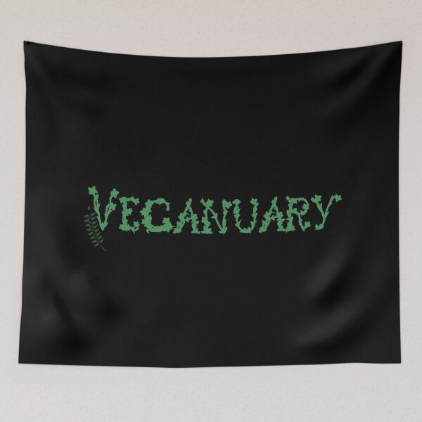 Item preview, Veganuary designed and sold by artsomenautte.