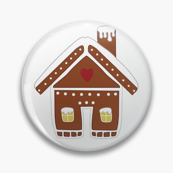 Item preview, gingerbread house designed and sold by Lauren Ellis.