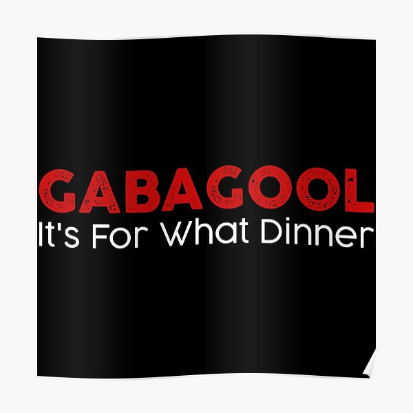 Gabagool Gabagool Gabagool Posters | Redbubble