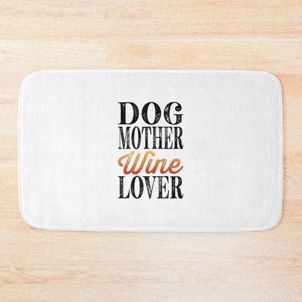 Artikelvorschau, Hund Mutter Weinliebhaber Essential Classic Aufkleber und Shirt Design entworfen und verkauft von Glike.