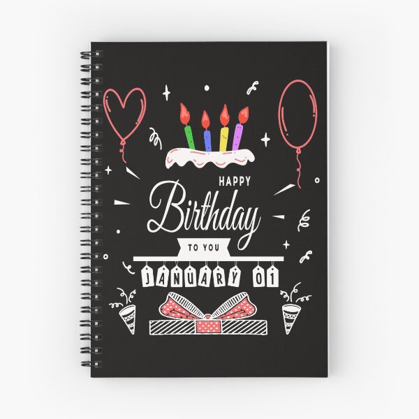 Item preview, happy birthday January 01 st designed and sold by virilamissa.