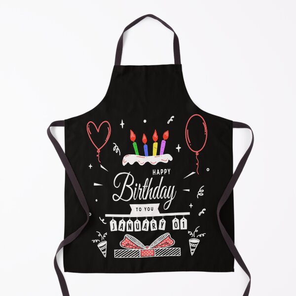 Item preview, happy birthday January 01 st designed and sold by virilamissa.