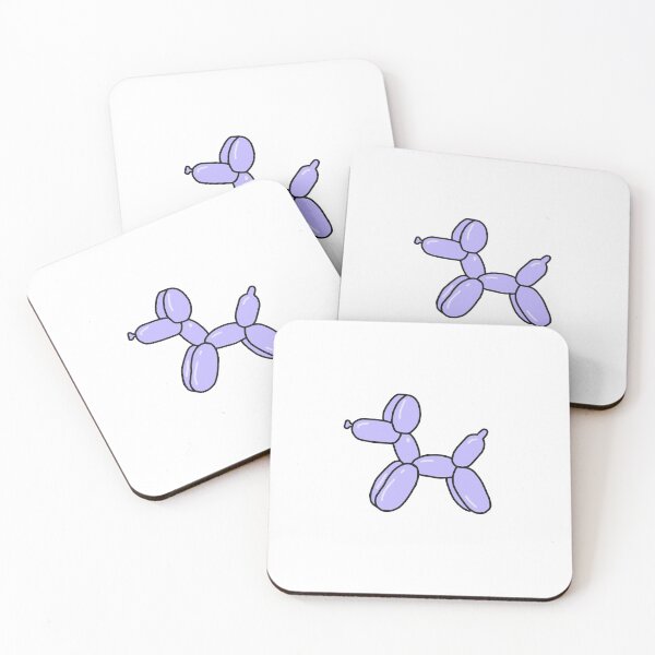 Item preview, pastel purple balloon dog  designed and sold by ruelia.