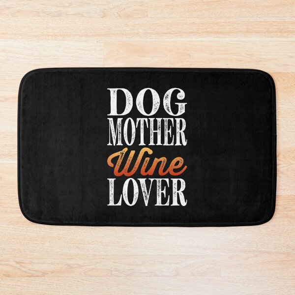 Artikelvorschau, Hund Mutter Weinliebhaber Essential Classic Aufkleber und Shirt Design entworfen und verkauft von Glike.