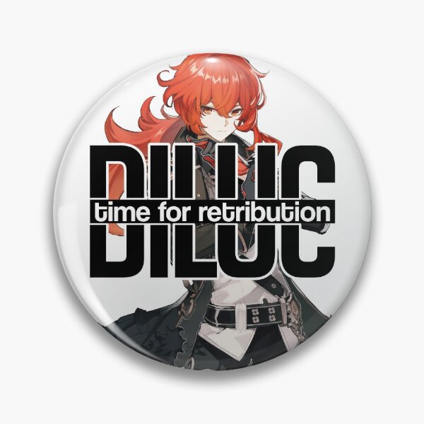 Item preview, DILUC time for retribution Genshin Impact designed and sold by chris28zero.