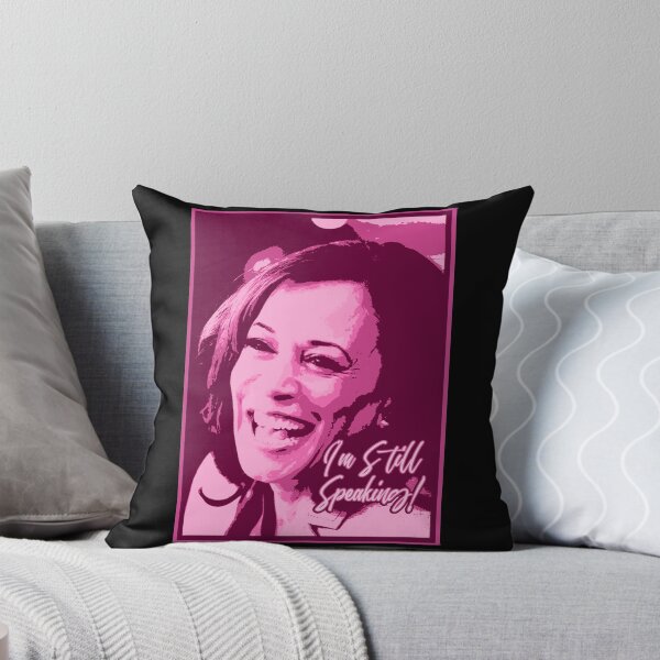 Item preview, Kamala Harris I'm still speaking (in pinks) designed and sold by larykingshop.
