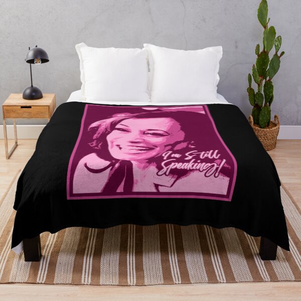 Item preview, Kamala Harris I'm still speaking (in pinks) designed and sold by larykingshop.