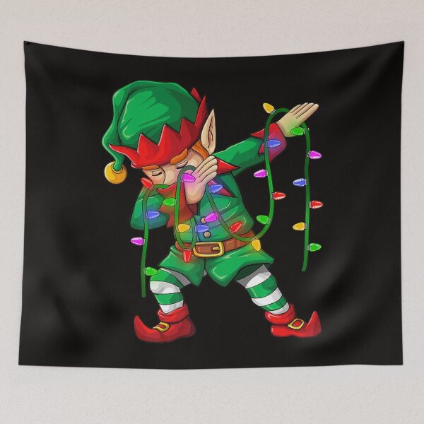 Item preview, Dabbing Elf Costume Christmas Squad designed and sold by KendraHenke.