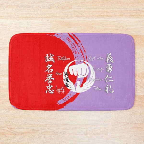 Item preview, Wado Ryu Karate Bushido Values Edit designed and sold by Zanshin-Art.