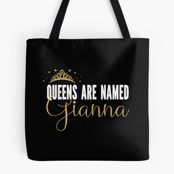 Item preview, Queens Are Named Gianna Personalized First Name Girl print designed and sold by Grabitees.