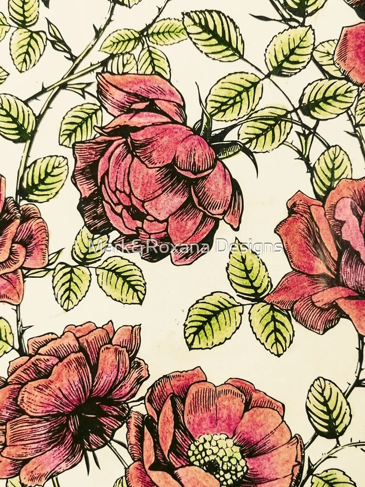 Thumbnail 5 of 5, iPhone Case, Red Roses designed and sold by Mark&Roxana Designs.