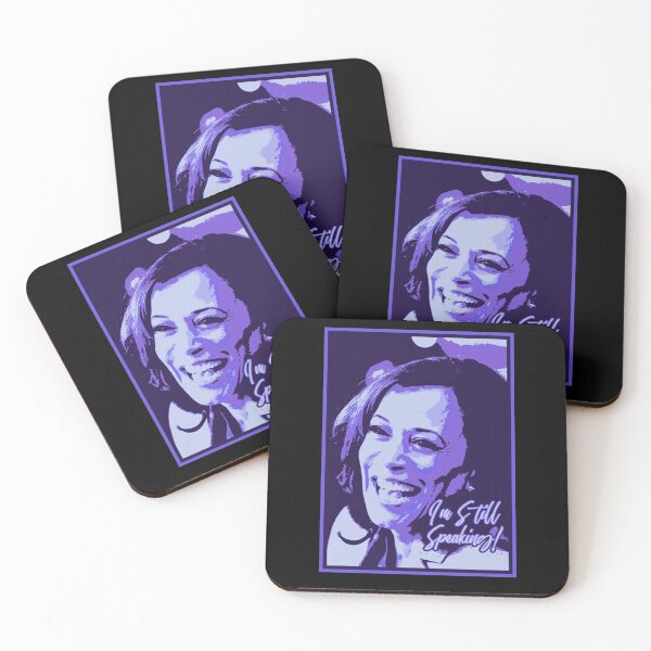 Item preview, Kamala Harris I'm still speaking (in purples) designed and sold by larykingshop.