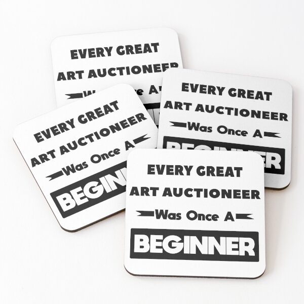 Item preview, Every Great ART AUCTIONEER Was Once A Beginner designed and sold by anass002.