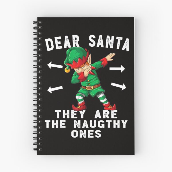 Item preview, Dabbing Elf Dear Santa They Are The Naughty Ones Xmas designed and sold by KendraHenke.