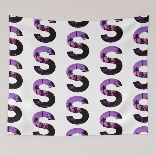 Item preview, S letter, Purple sunset designed and sold by stickmeok.