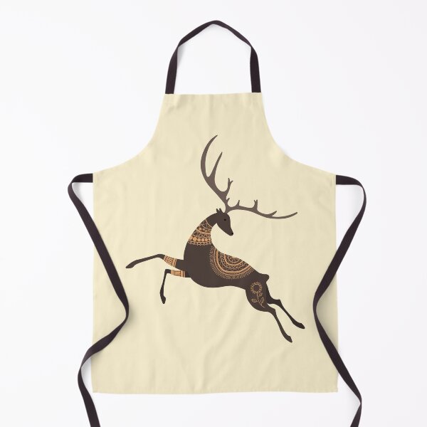 Item preview, Scandinavian Folk Art Stag designed and sold by space-kitten.