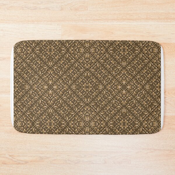 Item preview, Wooden Ornamented Pattern designed and sold by DFLC Prints.