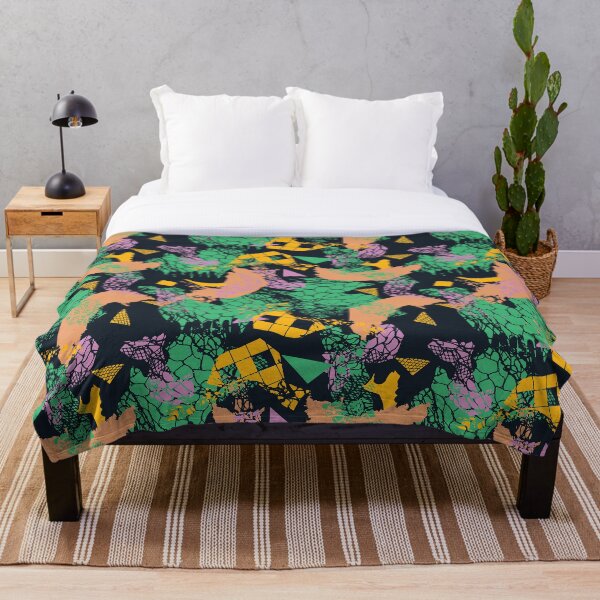 Item preview, Distorted Abstract Seamless Shapes Pattern  designed and sold by Delali  Kudjordji.