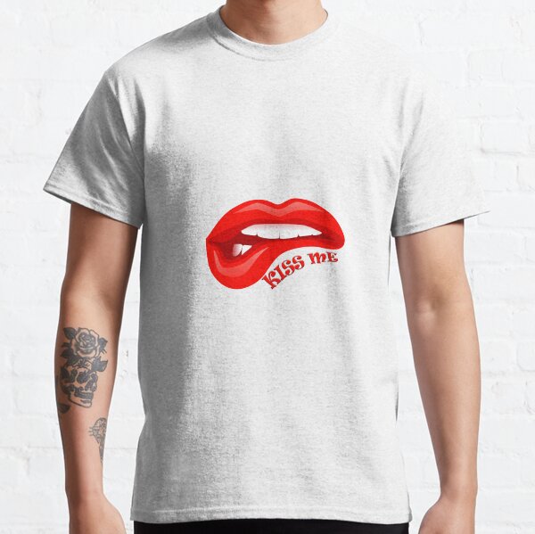 Kiss Me T-Shift, Valentine's day t-shift, Love t-shift Classic T-Shirt