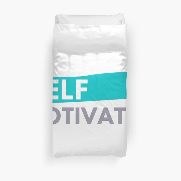 Self Motivator Duvet Cover
