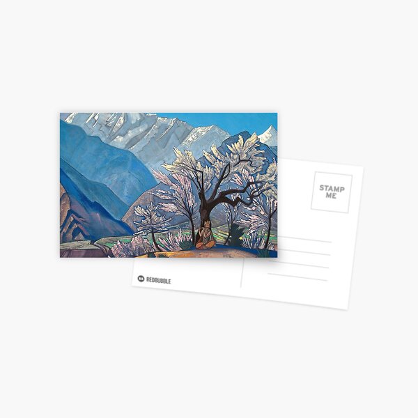 Item preview, Nicholas Roerich - Krishna Spring in Kulu (1930) designed and sold by HistoryRestored.