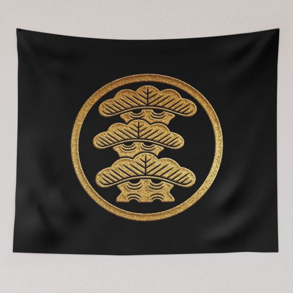 Item preview, Sankai Matsu Kamon in Gold Seal designed and sold by Takeda-art.