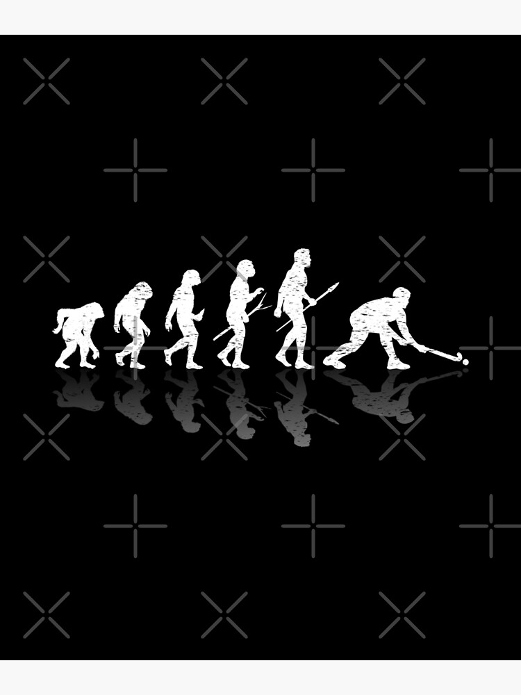 "Field Hockey Evolution" Poster for Sale by Kallidesign Redbubble