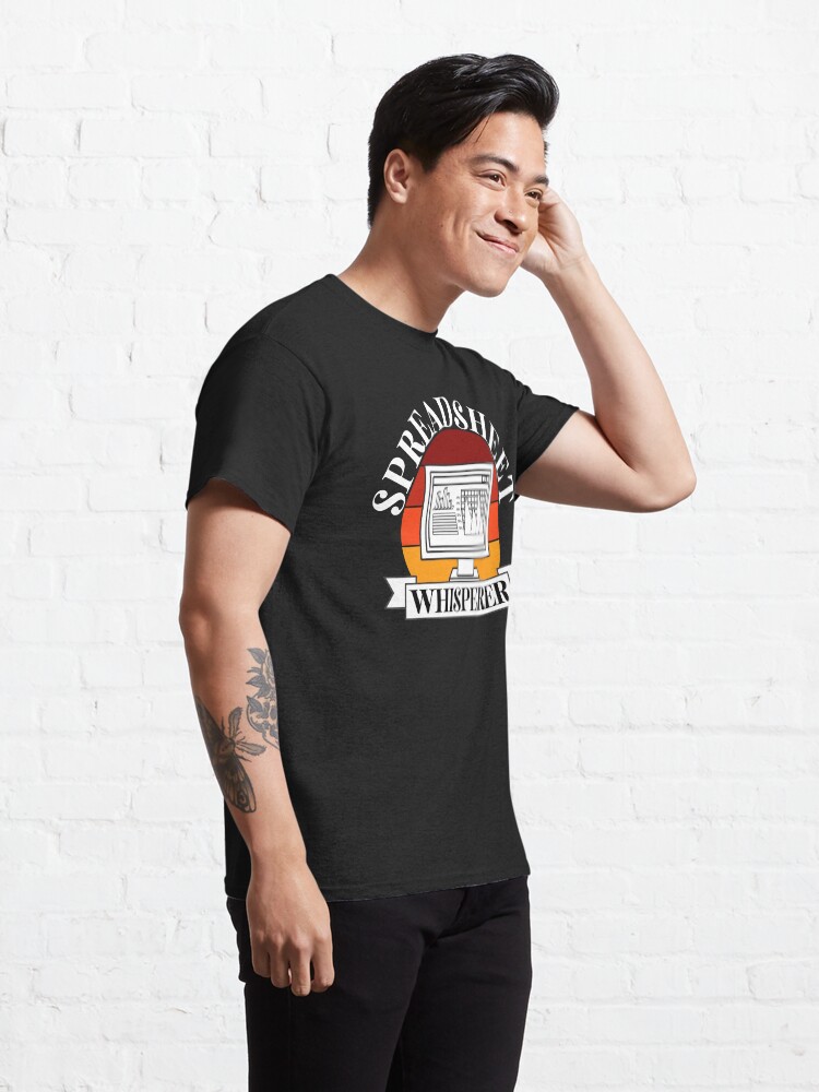 Alternate view of Spreadsheet whisperer Classic T-Shirt