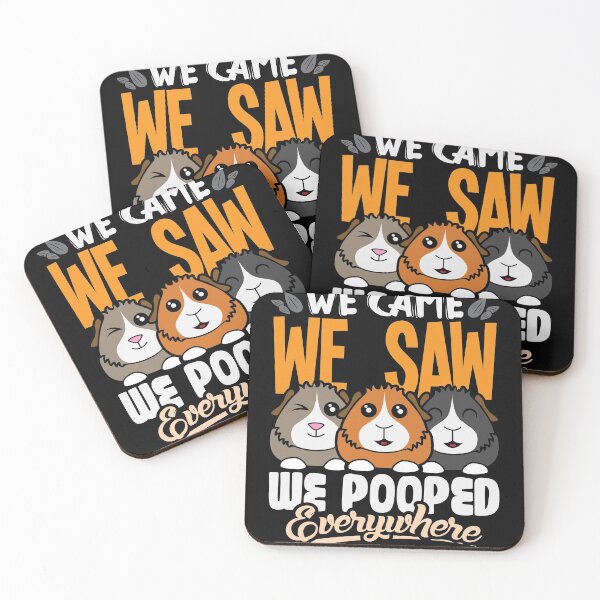 Item preview, We came we saw we popped everywhere Hamster design designed and sold by Grinover.