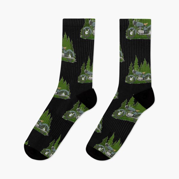 Item preview, Motorbike in the forest. designed and sold by J-Clark.