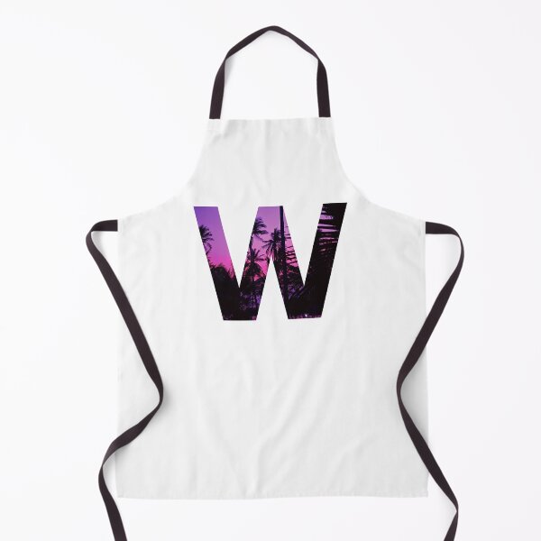 Item preview, W letter, Purple sunset designed and sold by stickmeok.