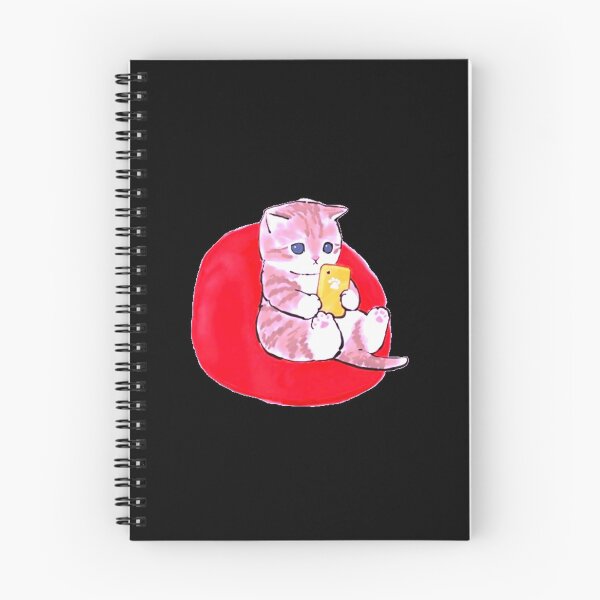 Item preview, Kitty mirando teléfono designed and sold by Rritu.
